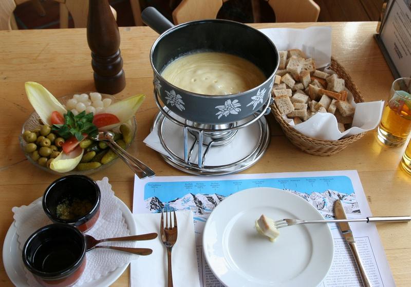 Cheese fondue