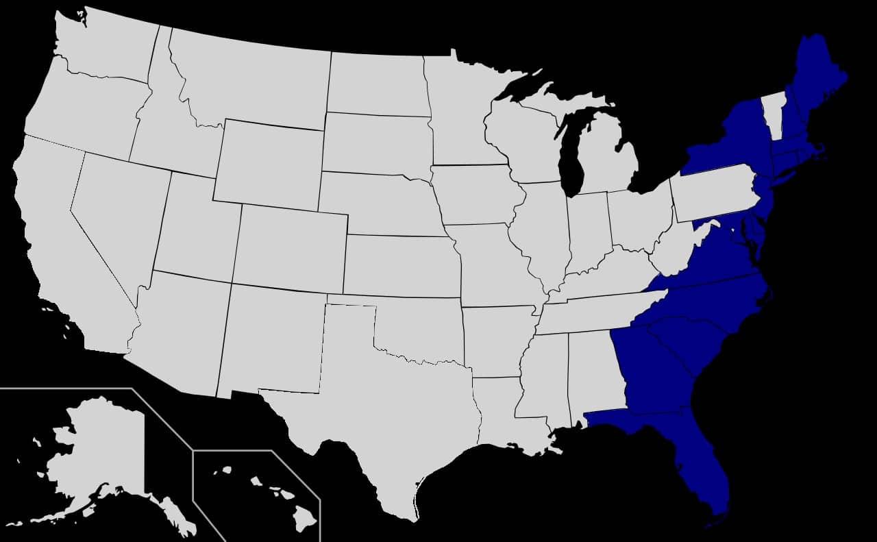 Usa East Coast